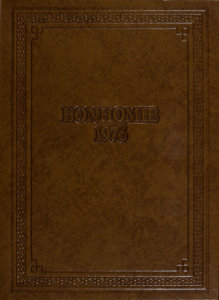 Bonhomie Volume 1976 Cover