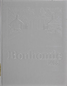 Bonhomie Volume 1986 Cover