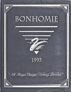 Bonhomie Volume 1993 Cover